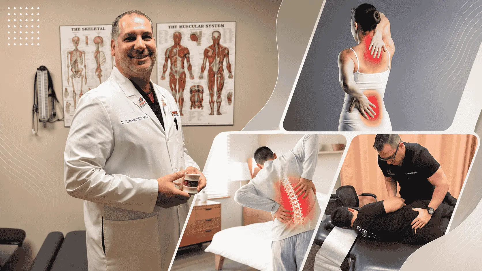 Different types of back pain and common symptoms